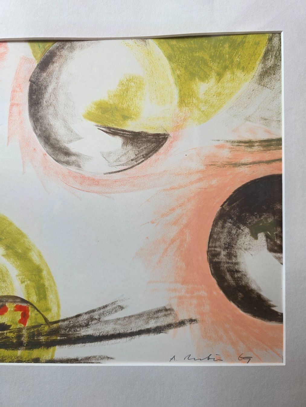 Gemälde: Fantasy Gemälde Bild sign. wohl A. Rubin 1969 – Gebraucht aus Walterswil BE von Lonitti 2