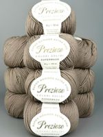 100% Merinowolle extrafine Set 10 Knäueln Taupe