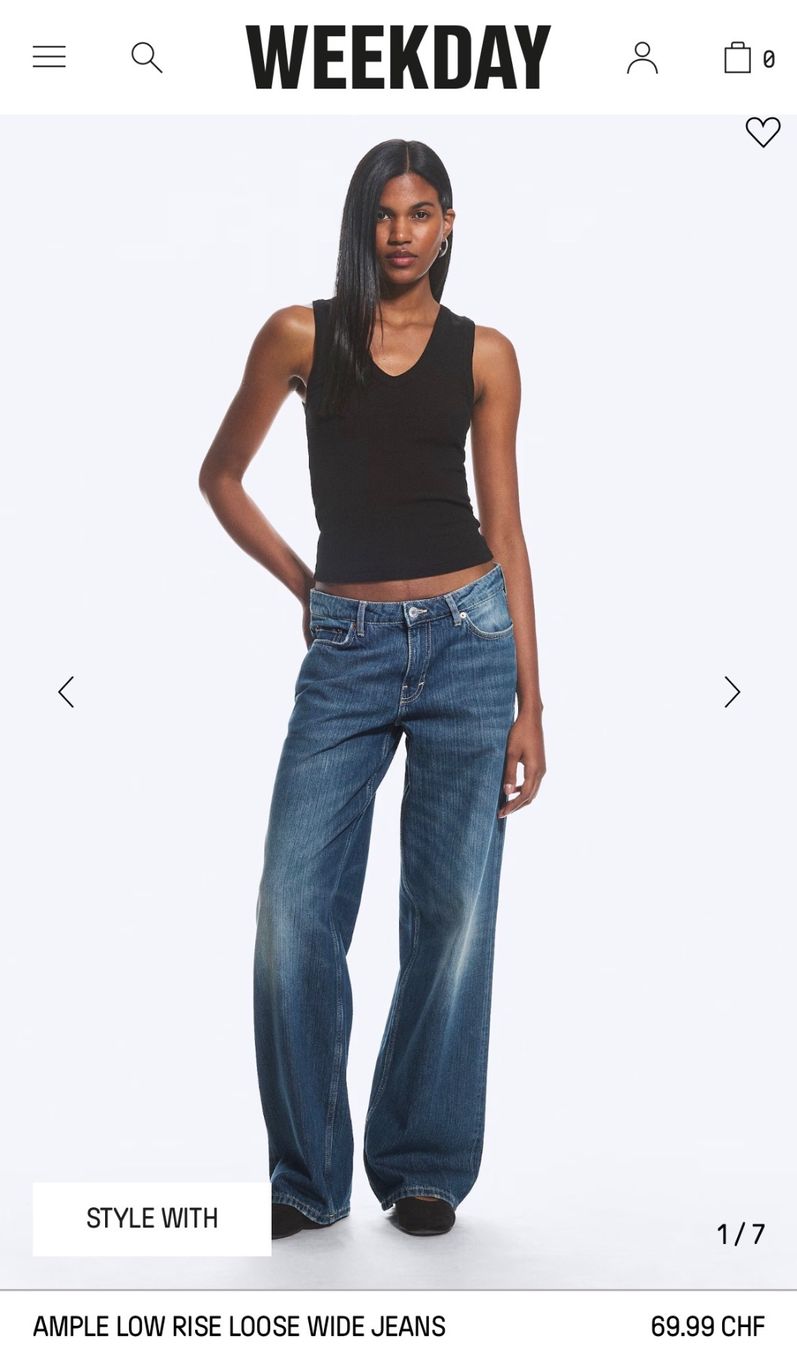 Weekday Jeans: Weekday Ample Loose Jeans W28 L30 – Nuovo (secondo la descrizione) da Zürich venduto da mrck 4