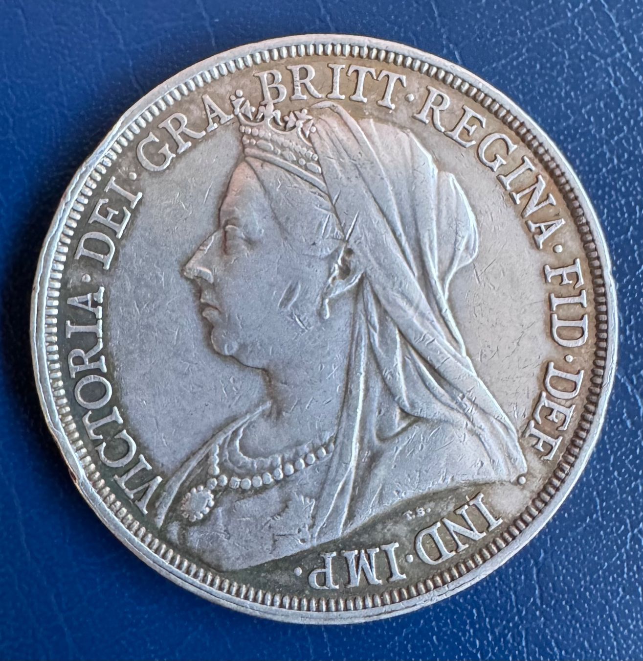Alle Münzen: U.K. 1 Krone 1893 Victoria Silber – Gebraucht aus Ebikon von Dmasterx 1