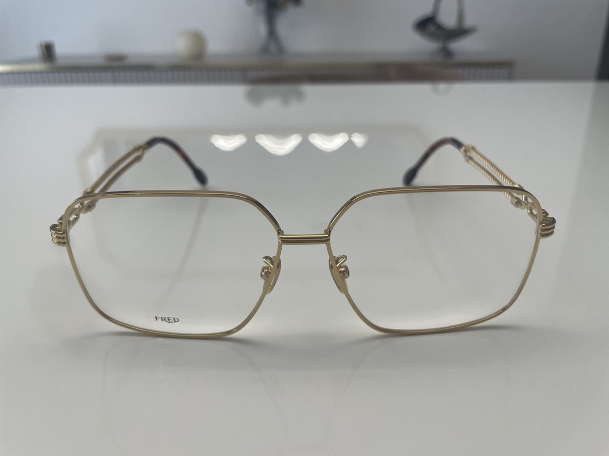 Fred Occhiali & Lenti: Lunettes Fred Double Branche Grande Taille – Nuovo e nell'imballaggio originale da Bottens venduto da 2Lens