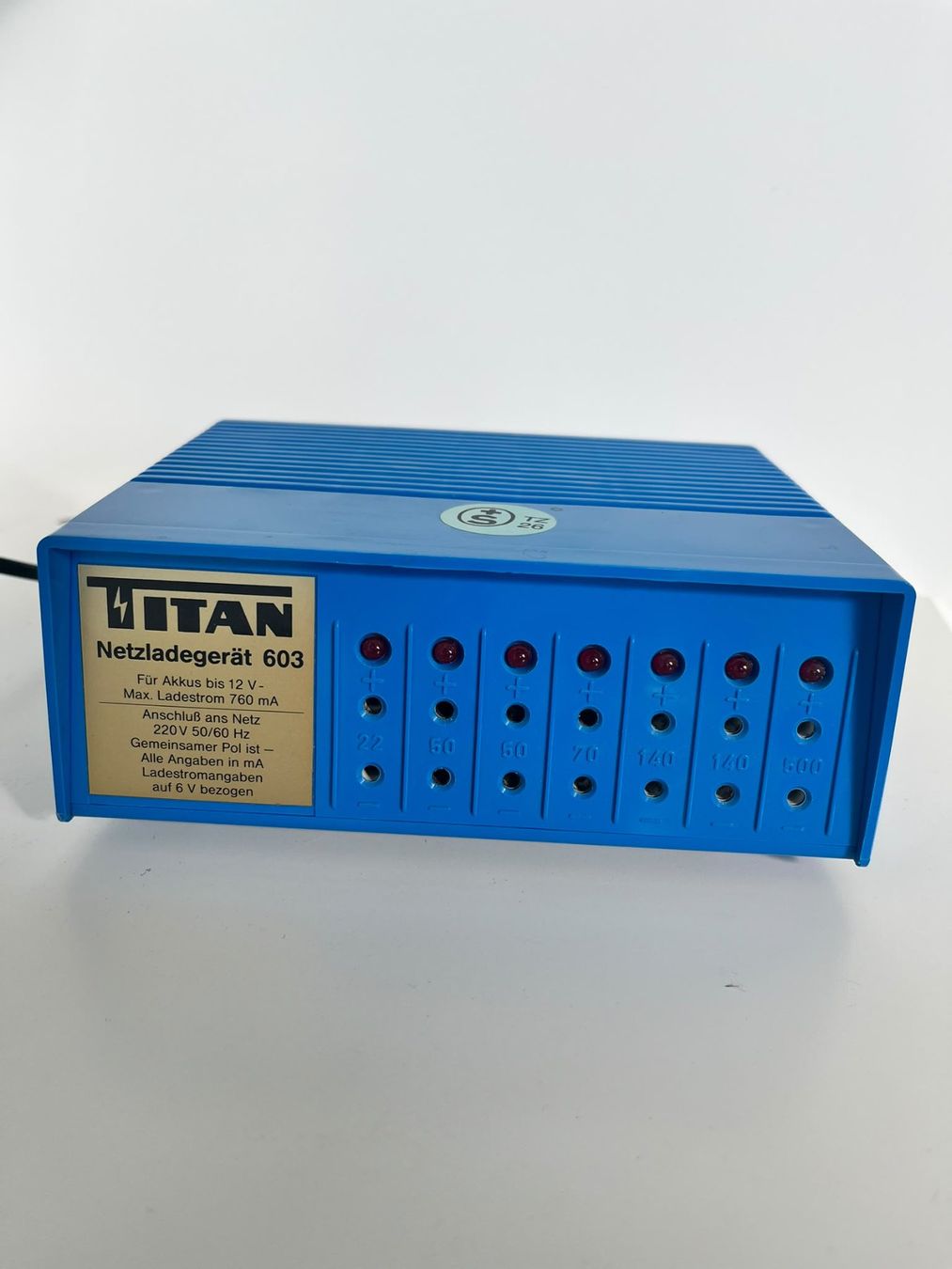 Modelleisenbahnen: Titan Netzladegerät 603 – Neu (gemäss Beschreibung) aus Baden von Muschti 1