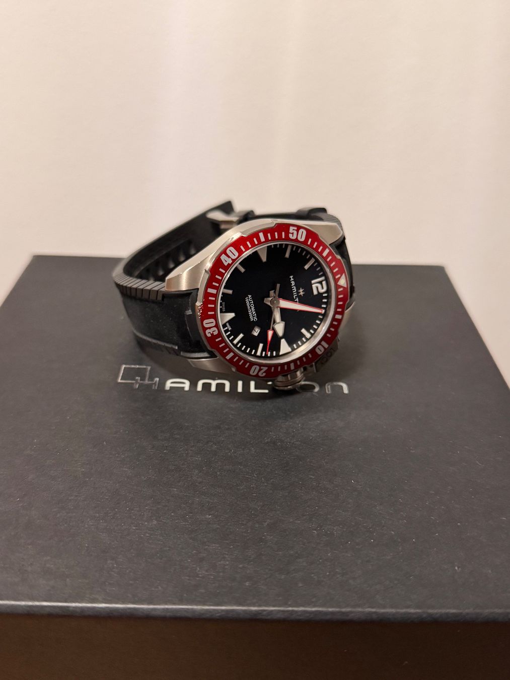 Hamilton Orologi: Hamilton Khaki Navy Frogman Titanium Automatik – Usato da Büron venduto da Tornado_78