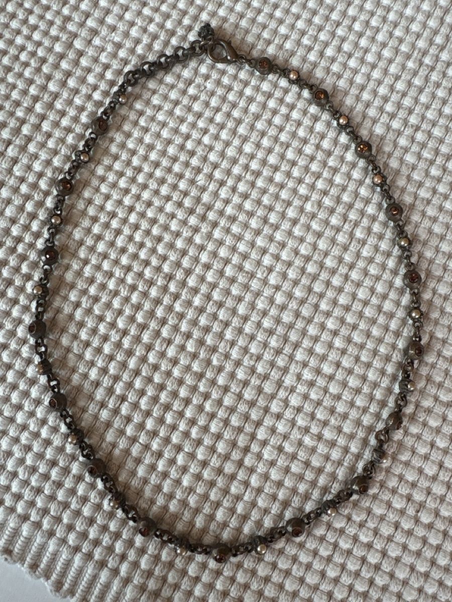 Ketten: Modeschmuck Kette mit Strass – Gebraucht aus Rümlang von resale35