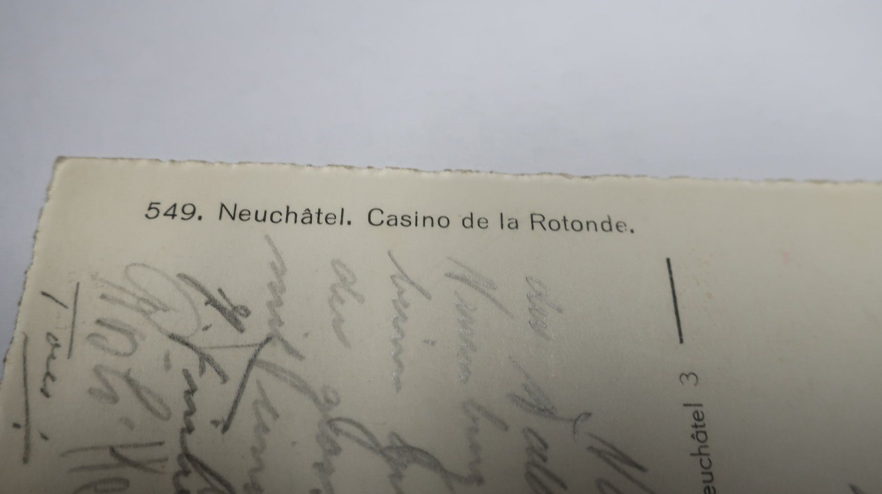 Cartoline postali: Neuchâtel Casino de la Rotonde – Usato da Cormoret venduto da Pascalll2001 5