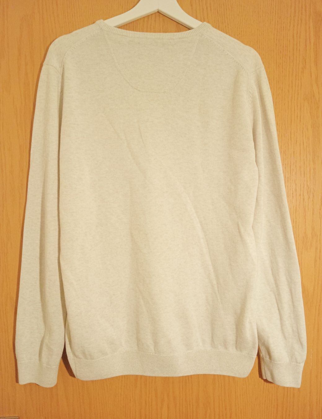 S.Oliver Maglioni & Felpe: S.Oliver V-Neck Pullover, Beige, Gr. M, 100% Baumwolle – Usato da Allschwil venduto da Evgeniia78 4