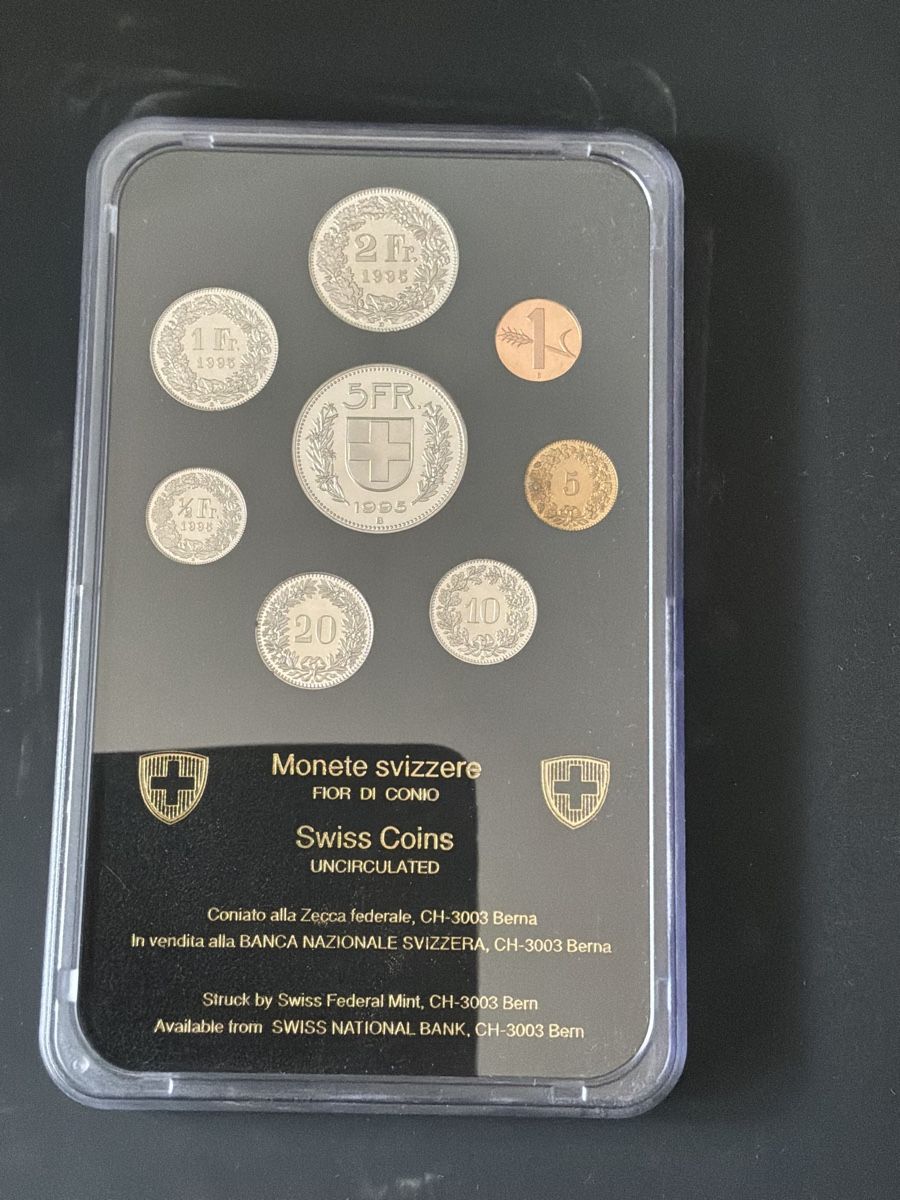 Toutes les monnaies: Münzsatz Schweiz 1995 STGL  – D'occasion à Locarno par dieter.s77