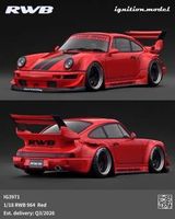 Porsche RWB 964, red 1/18 Ignition NEU