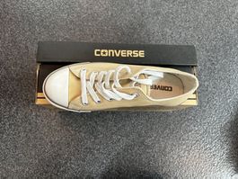 CONVERSE CT DAINTY OX CLOUD GREY   LEDER    Gr. 37 / 23cm