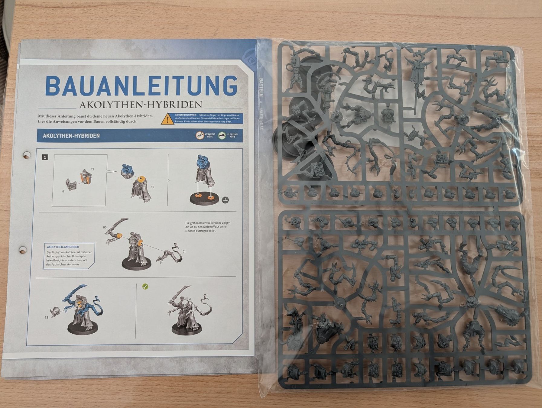 Kit di modellismo & Modellini statici: Warhammer 40k GSC: Acolyte Hybrids – Nuovo (secondo la descrizione) da Oberwil BL venduto da temor