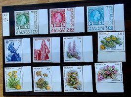 MONACO timbres neufs ** ~1985