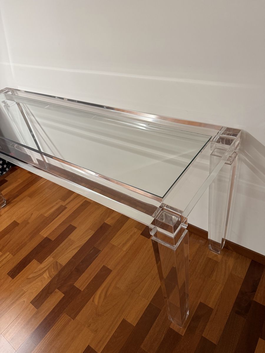 Tavoli: Konsolentisch Plexiglas/Glasplatte – Usato da Hünenberg See venduto da LRN 3