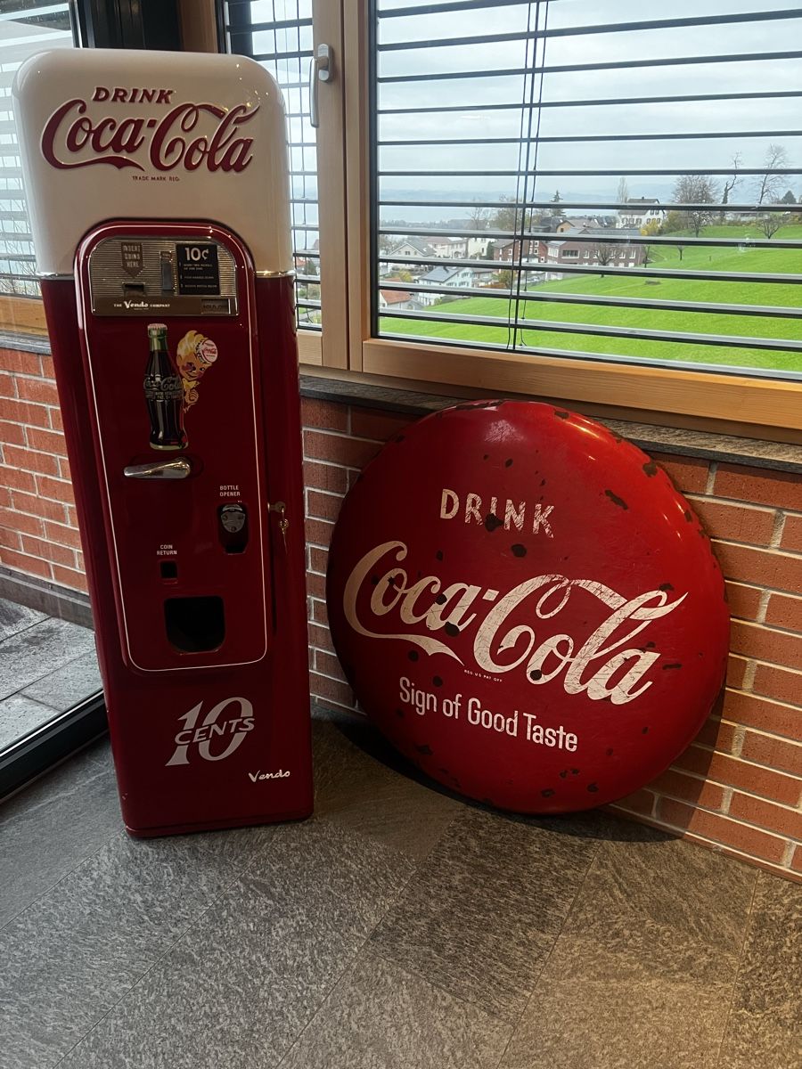 Coca-Cola Insegne: Coca Cola Schild – Usato da Rorschacherberg venduto da SambaT1