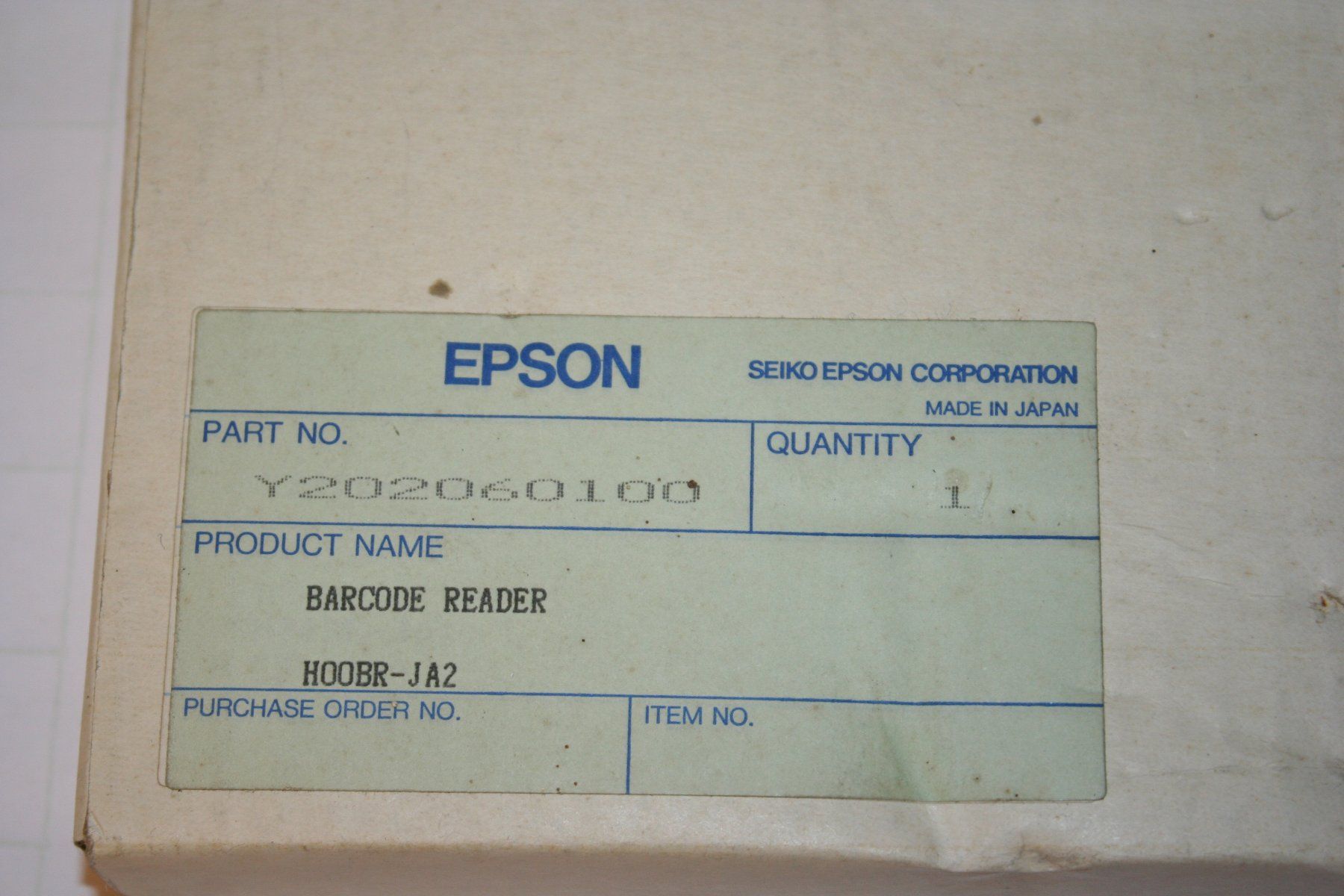 Epson Scanner: Barcode reader Epson zu HX 20 – Nuovo (secondo la descrizione) da Hinwil venduto da ilon13 1