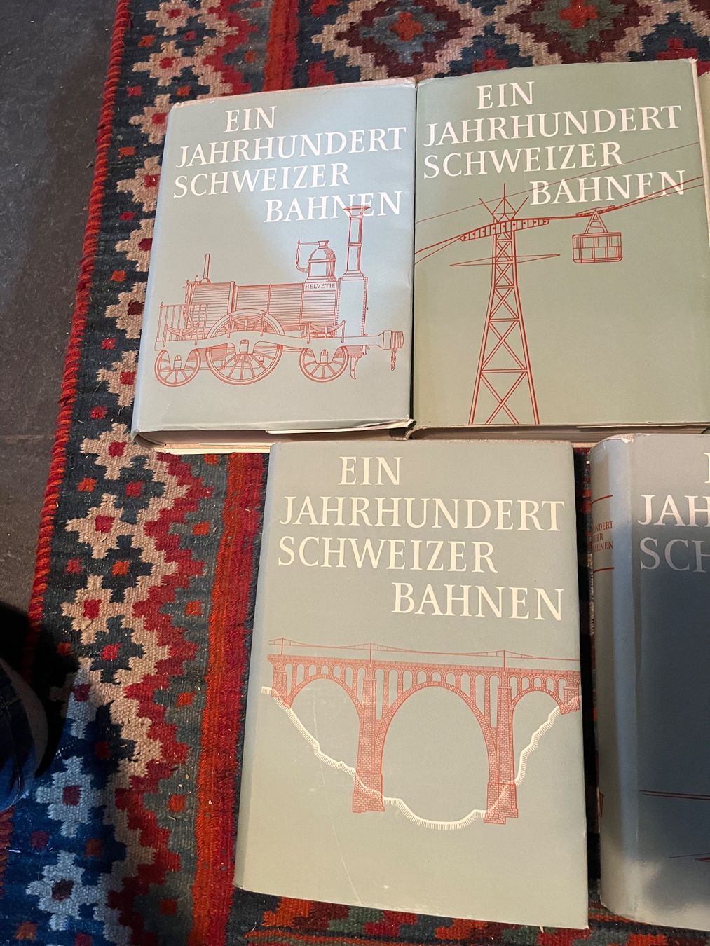 Bücher: buch, ein jahrhundert schweizer bahnen, 5 bände – Gebraucht aus Emmenmatt von flyrecords 1