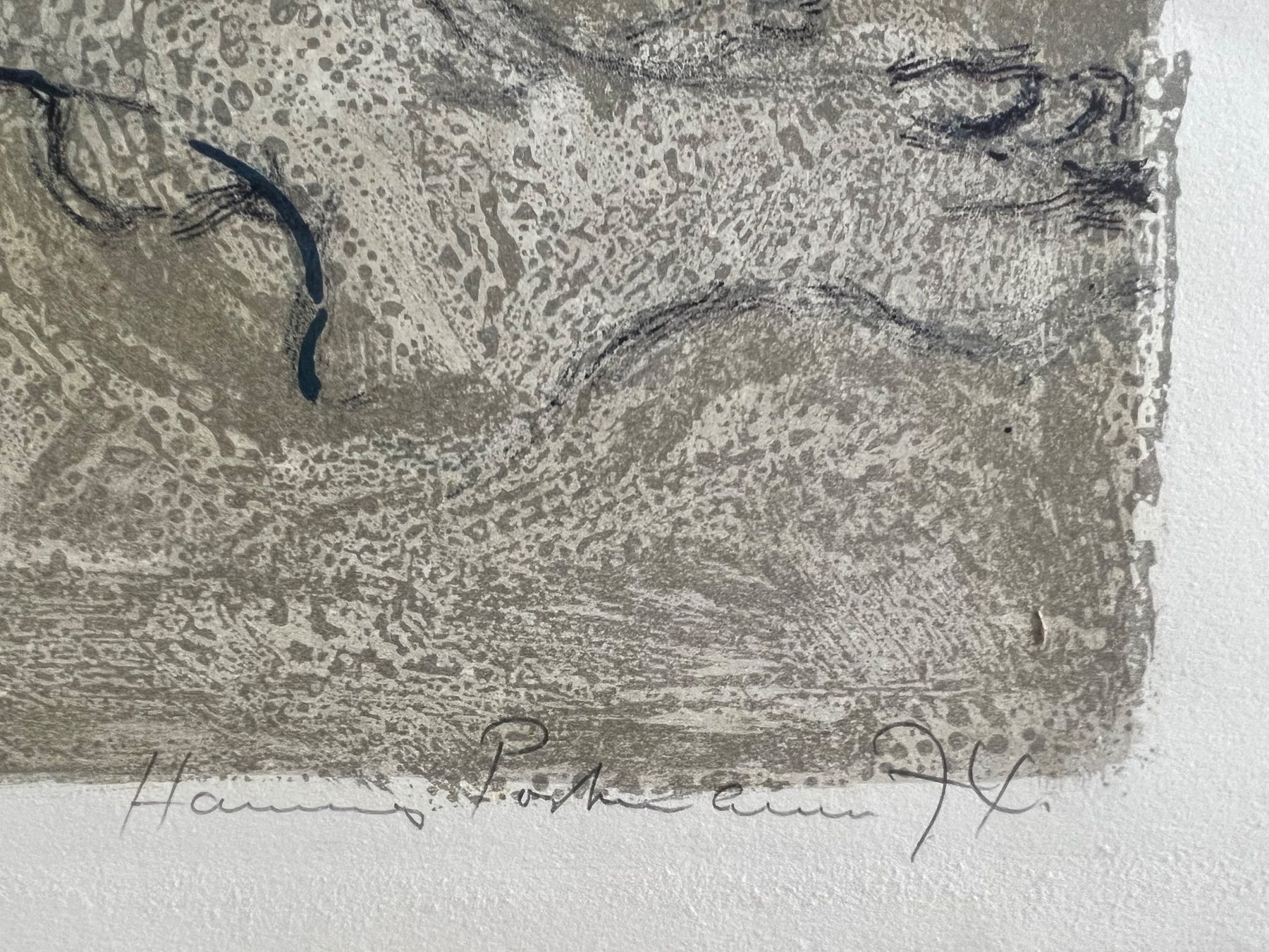 Grafica & Litografie: Hannes Portmann, handsigniert, nummeriert – Usato da Rain venduto da Pic-Ass 2