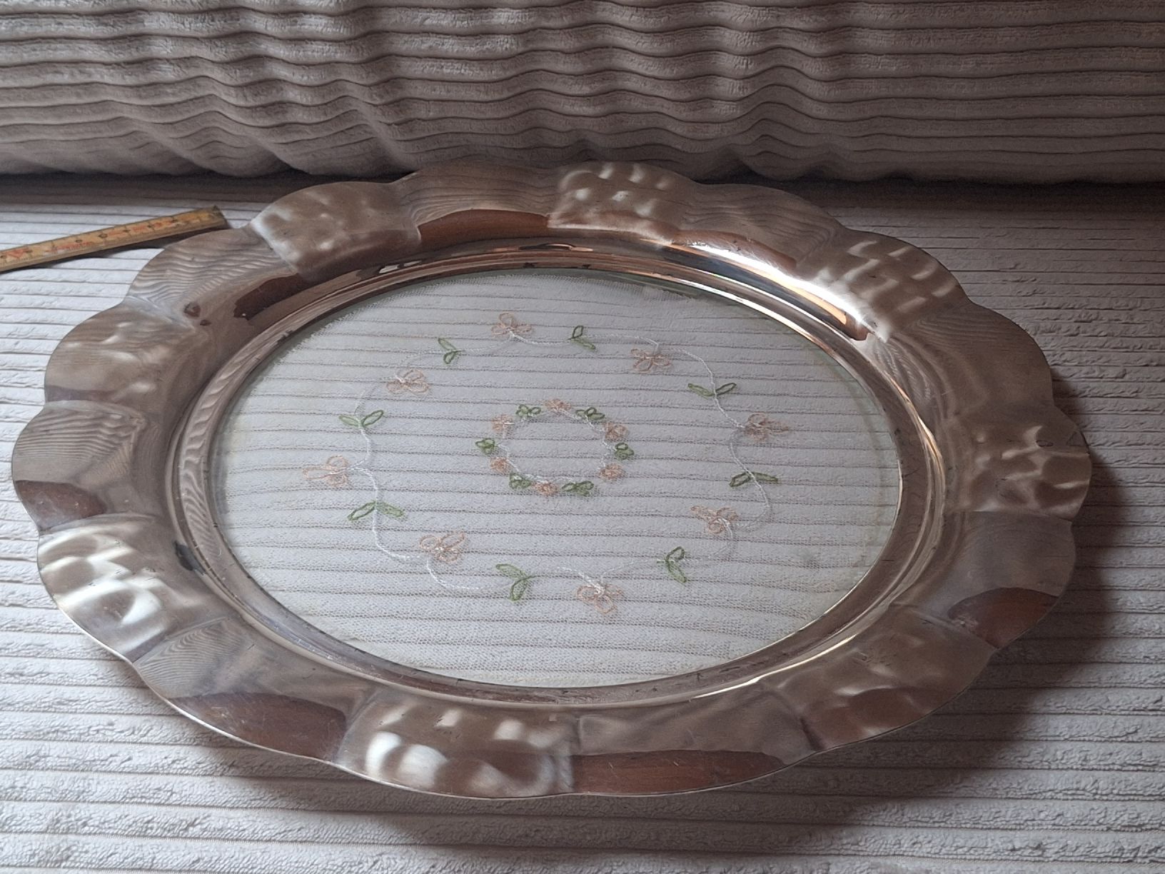 Sottobicchieri: Tortenplatte vintage versilbert – Usato da Aeugstertal venduto da firefly33 7
