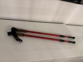 Gut erhaltene Wanderstöcke Teleskopische Hi-Tec bis 135 cm