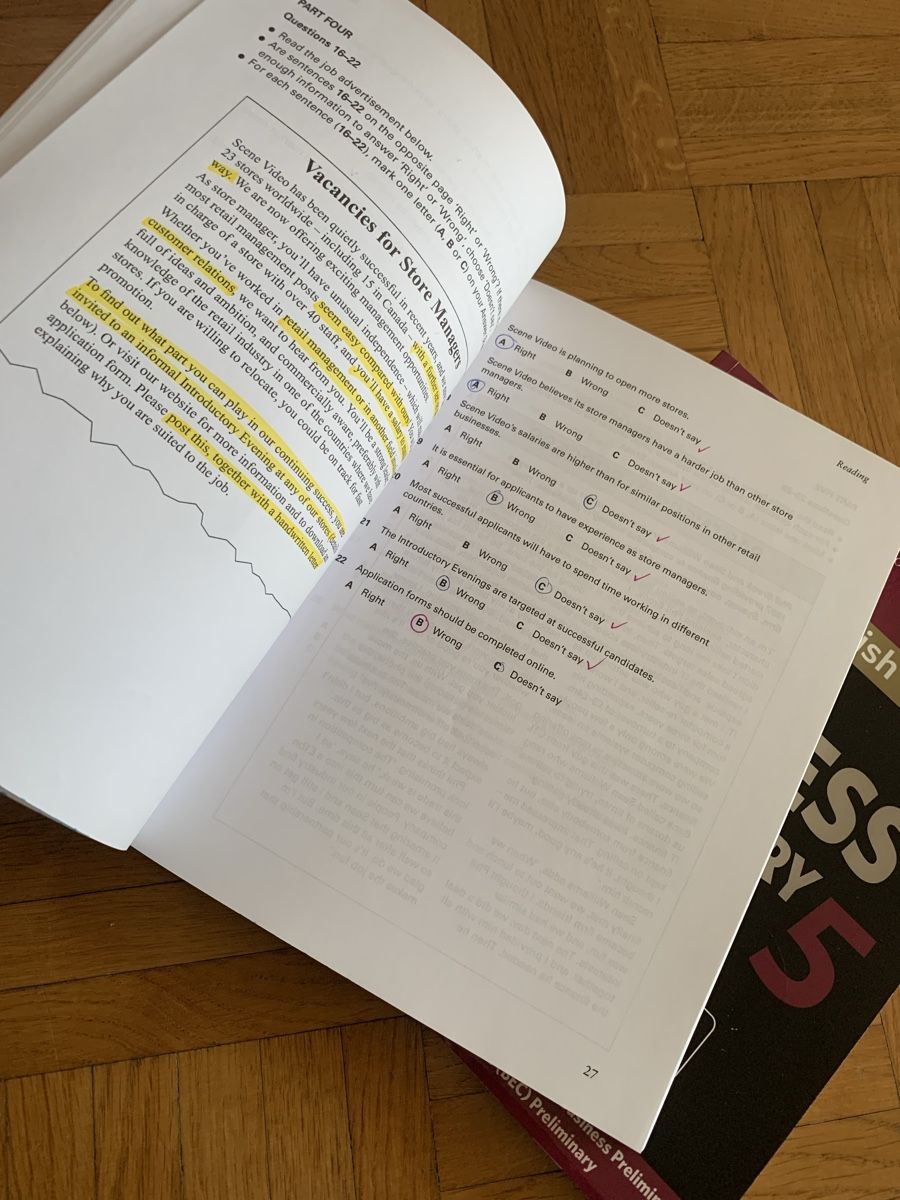 Libri: BEC Cambridge 4 + 5 – Usato da Tuggen venduto da Tantas 2