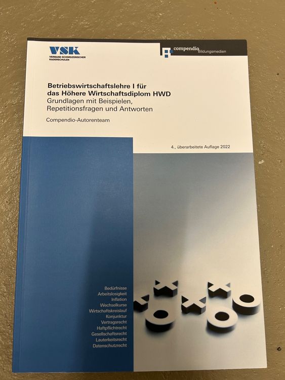 Buch - Compendio - Betriebswirtschaftslehre 1 (Gebraucht) in Baar für ...