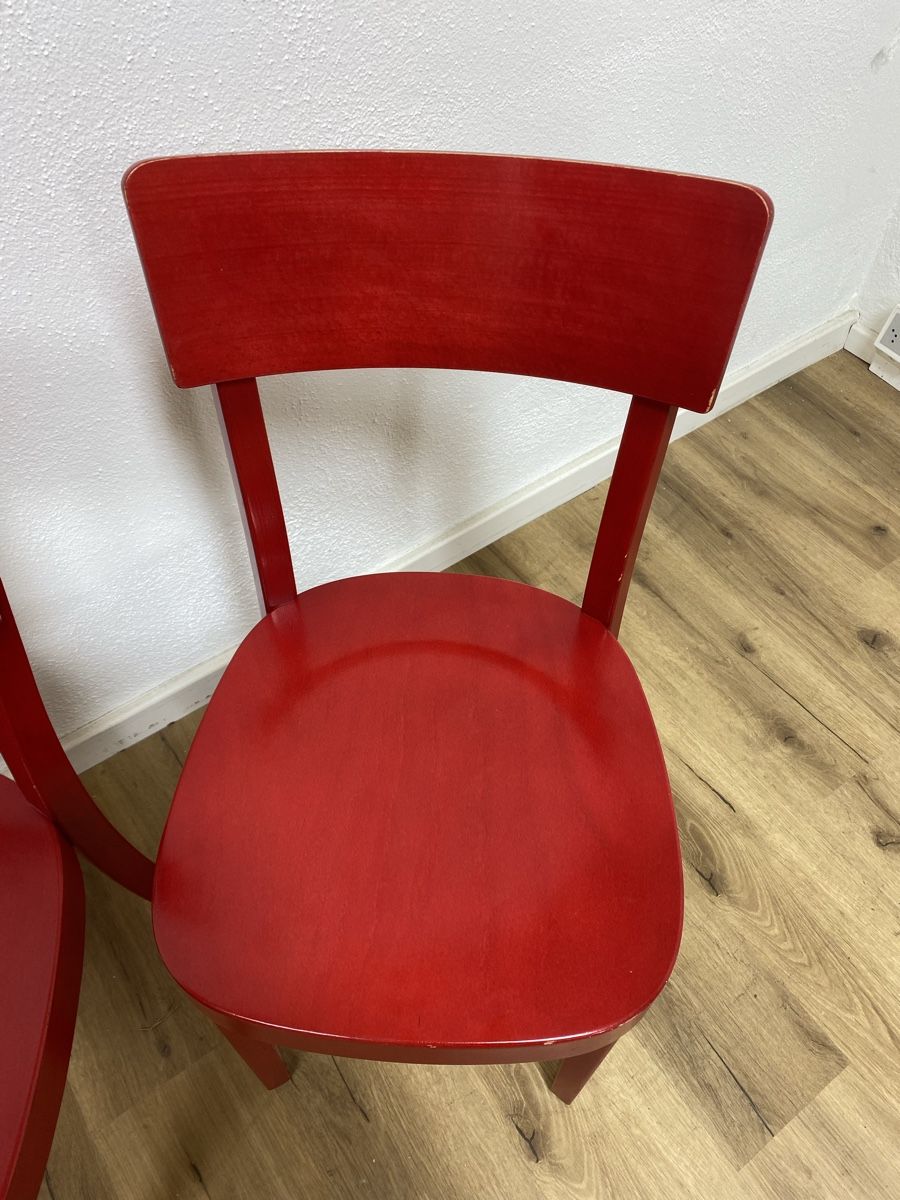 Horgen Glarus Sedie: Beizenstühle Horgen Glarus rot – Usato da Basel venduto da MoebelSackmann 3