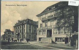 Romanshorn - Bahnhofplatz - Hotel & Pension Bodan