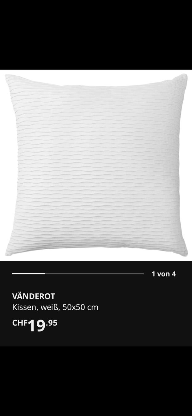 Ikea Cuscini: 2 x Kissenbezug Ikea VÄNDEROT – Usato da Buchberg venduto da MaddieF 3