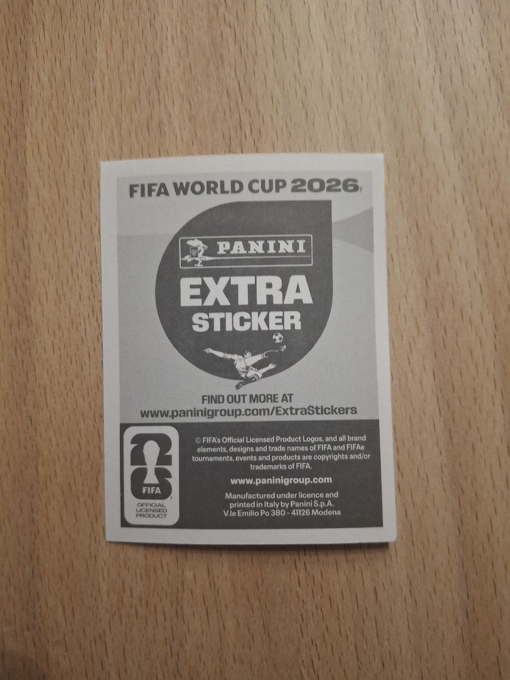 Panini Cartes à collectionner: Extra Sticker Lionel Messi Normal Version WM 2026 – Neuf (Voir description) à Rumlikon par Schnaeppchenkoenigin 1