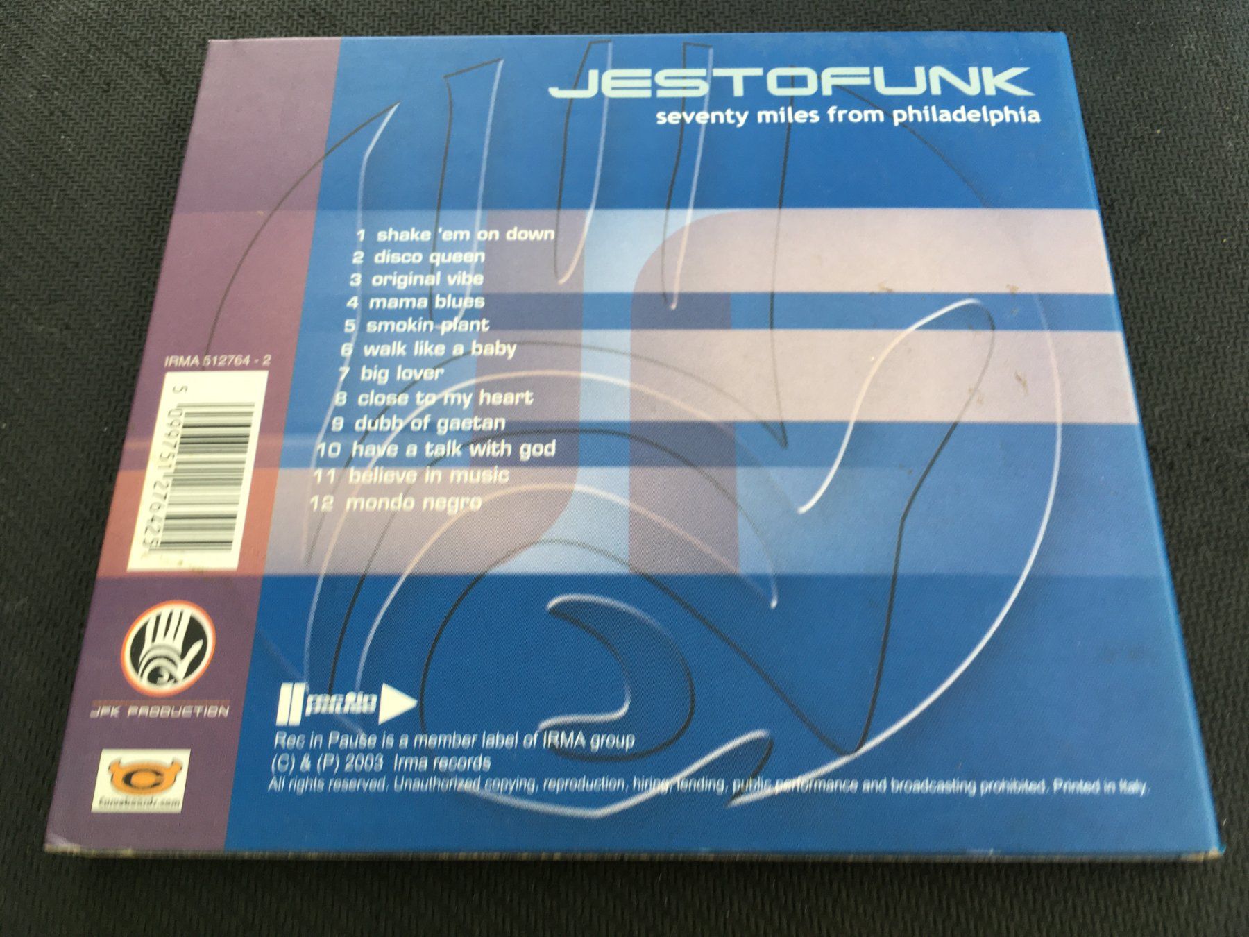 CD: Jestofunk - seventy miles from philadelphia -CD- – Usato da St.Gallen venduto da MedienJoe 2