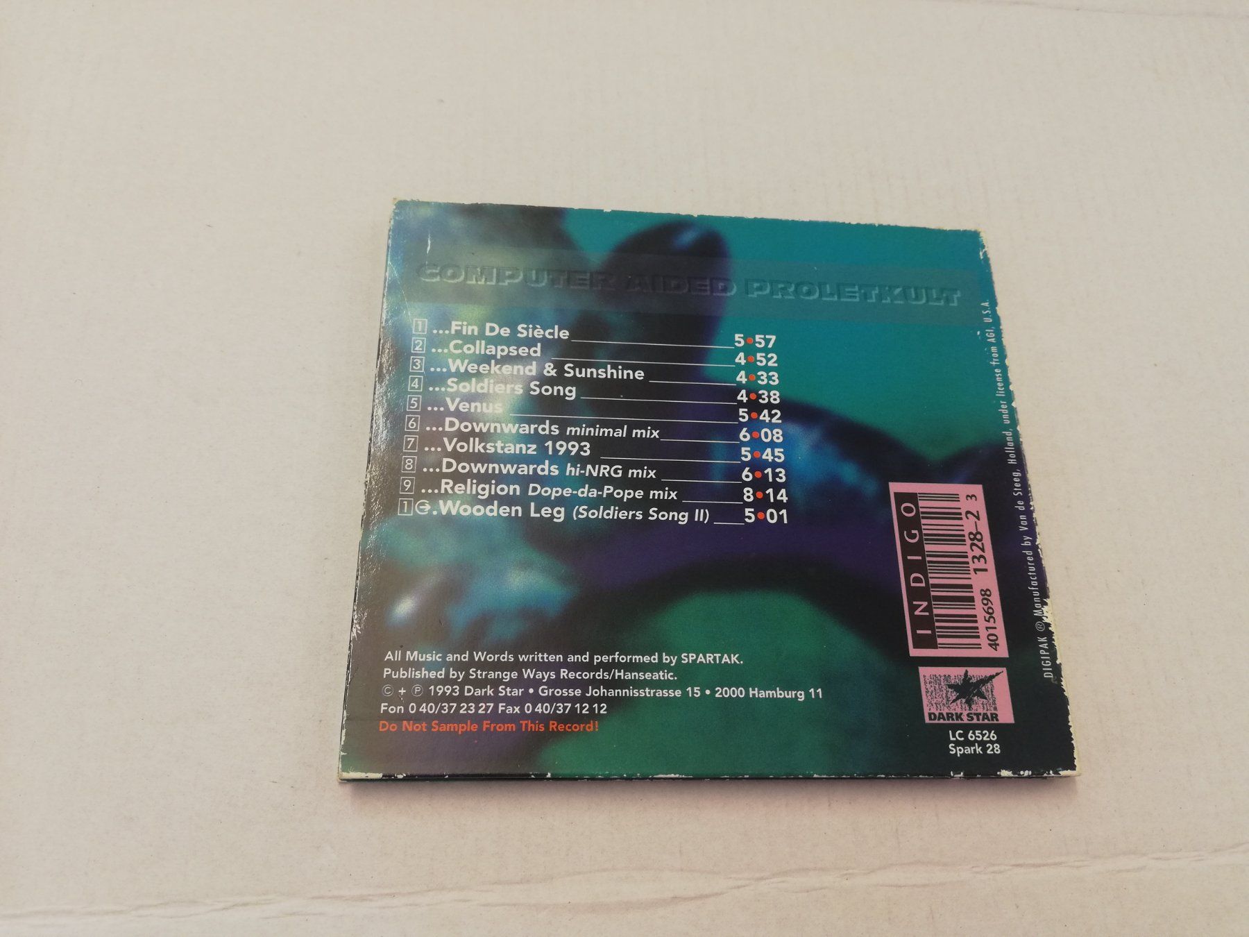 CDs: SPARTAK - OMAGIU – D'occasion à Bern par Vinylsound.ch 1