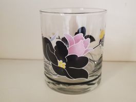 4 verres à whisky 80's Anaïs Arcopal France