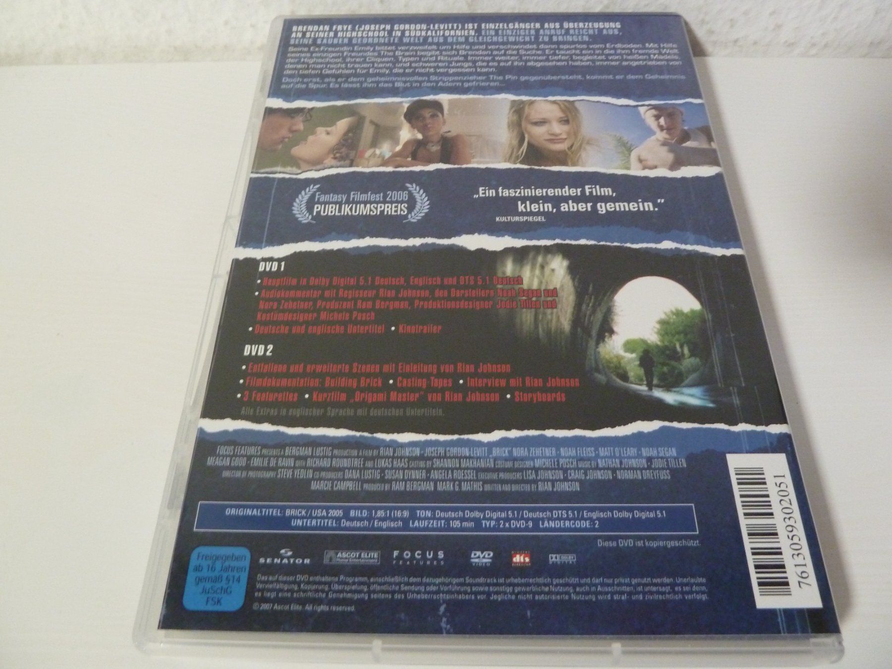 Alle DVDs: Brick (2-Disc-Edition)  [DVD] – Gebraucht aus Abtwil SG von PFu_5i_u5 1