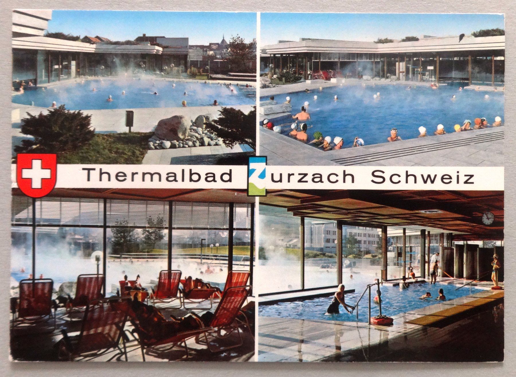 Ansichtskarten: Thermalbad Zurzach – Gebraucht aus Fétigny von Billy2miny