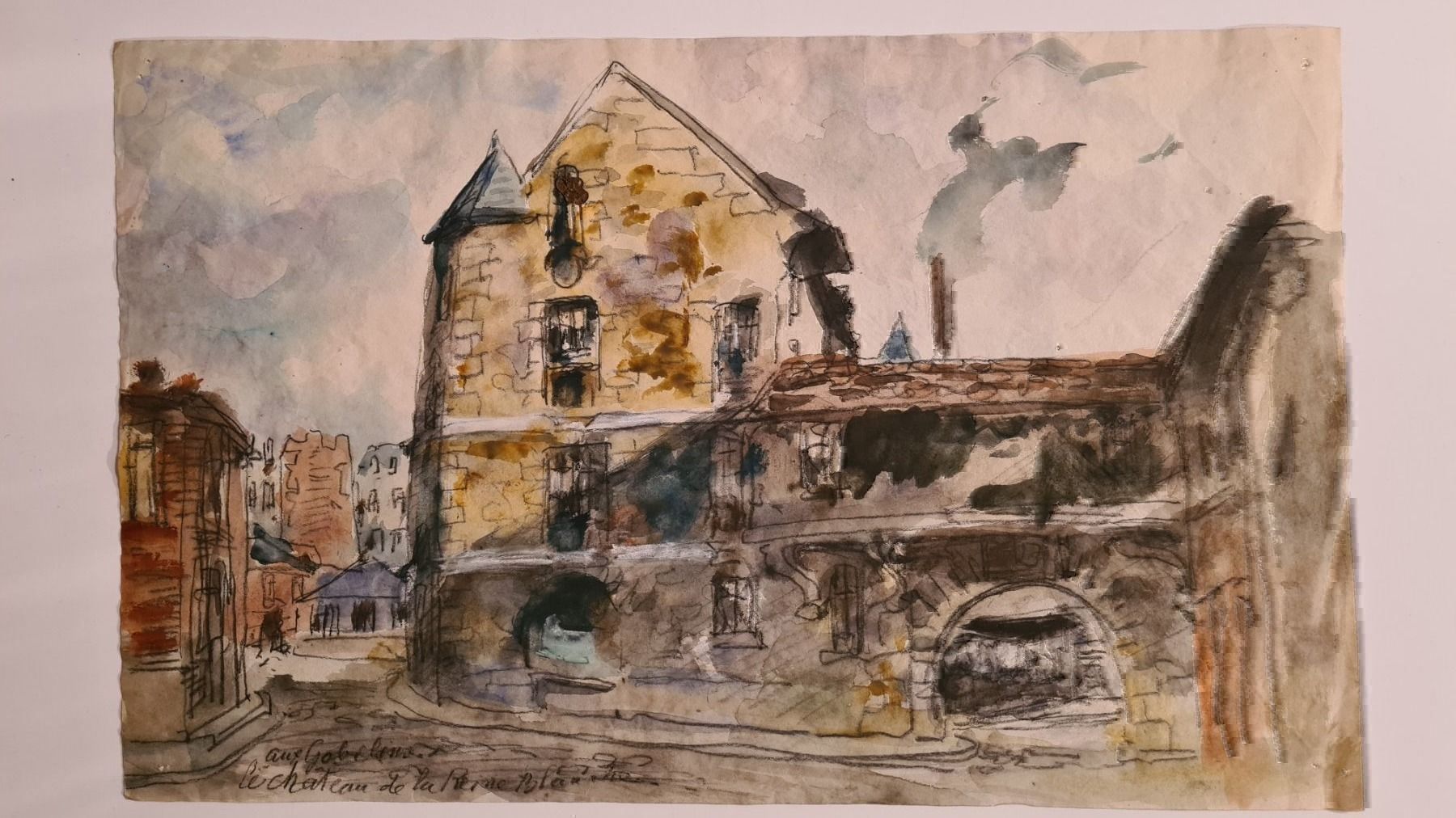 Grafica & Litografie: Herbert Meyer 1882-1960 Orig. Aqu. Paris – Usato da Emmenbrücke venduto da Kunstankaufverkauf9