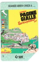 Privat Telefonkarte Italien OP-40 Pagine Gialle Sardegna