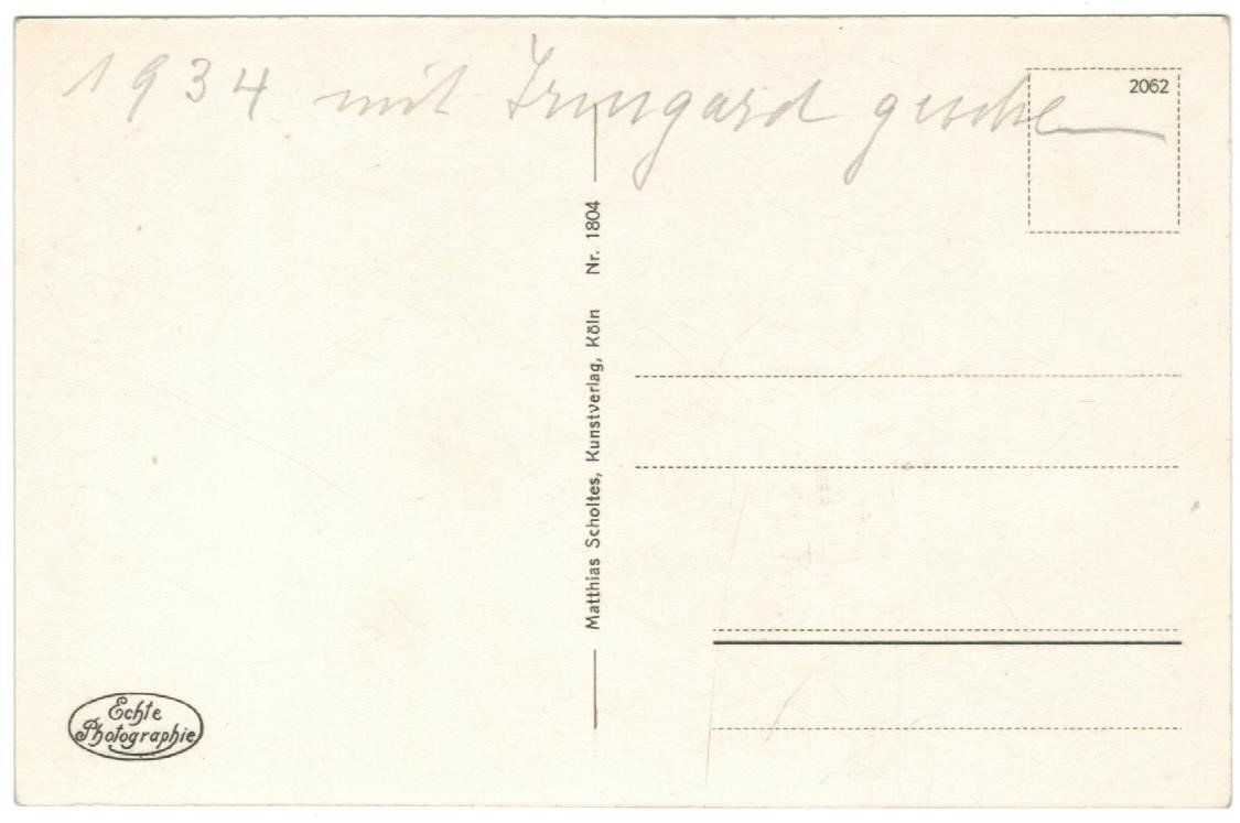 Cartoline postali: AK Köln; Sankt Gereon, 1934 – Usato da Zürich venduto da Tolima194 1