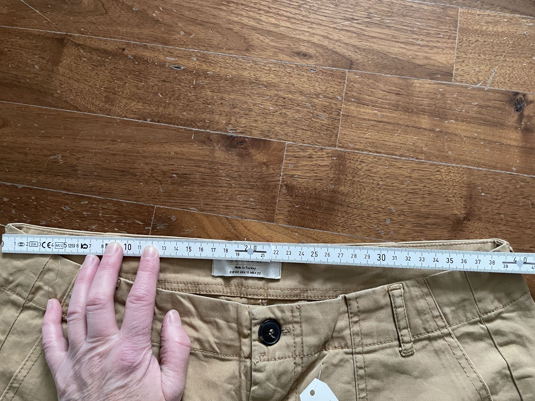 Hosen: Cargohose Gr. 42 Beige Damen – Gebraucht aus Neuenkirch von balani 4