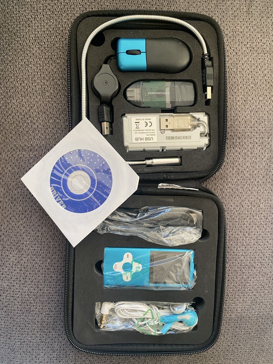 Lettore multimediale portatile: Komplettset: MP3 Player + Zubehör – Nuovo e nell'imballaggio originale da Brig venduto da Melina_25