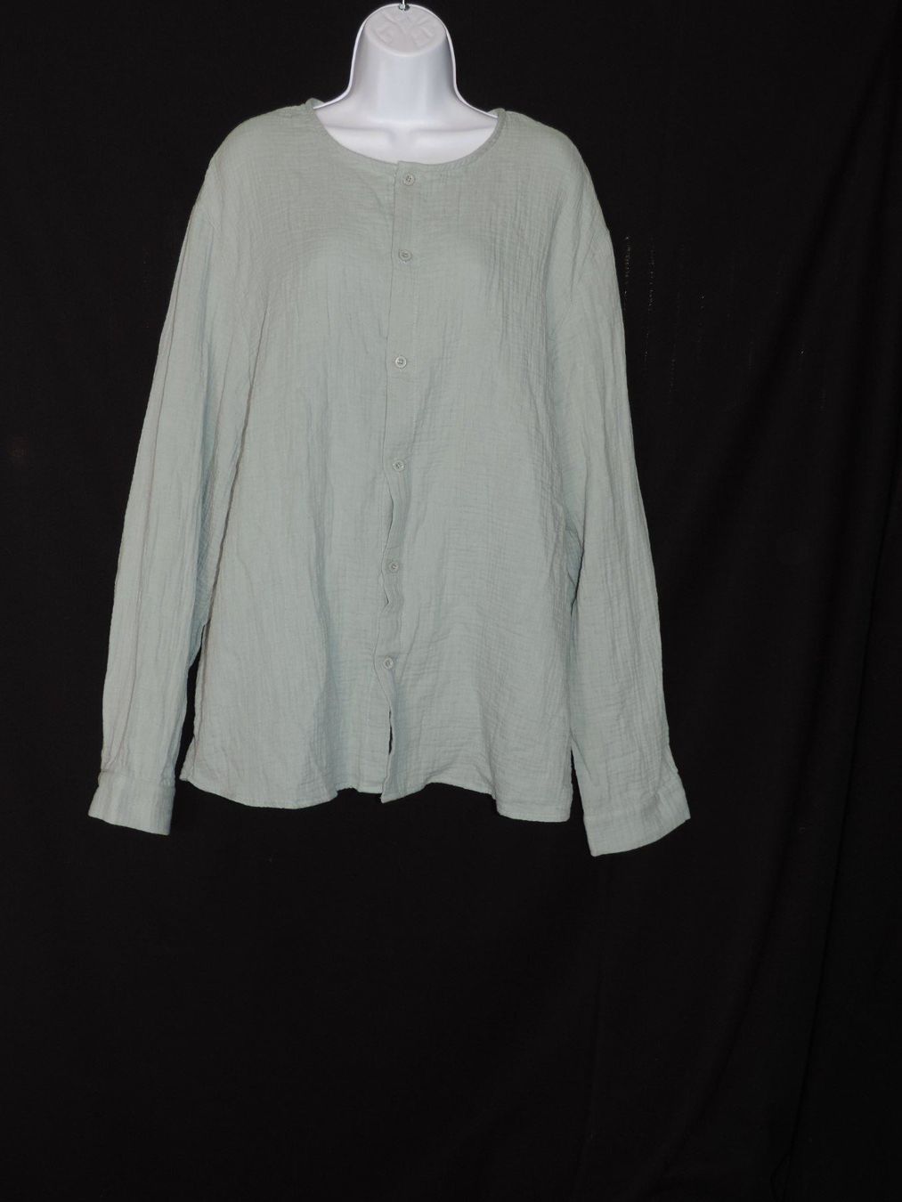 Chemises: chemise vert gris – D'occasion à Genève par Axelle333 4
