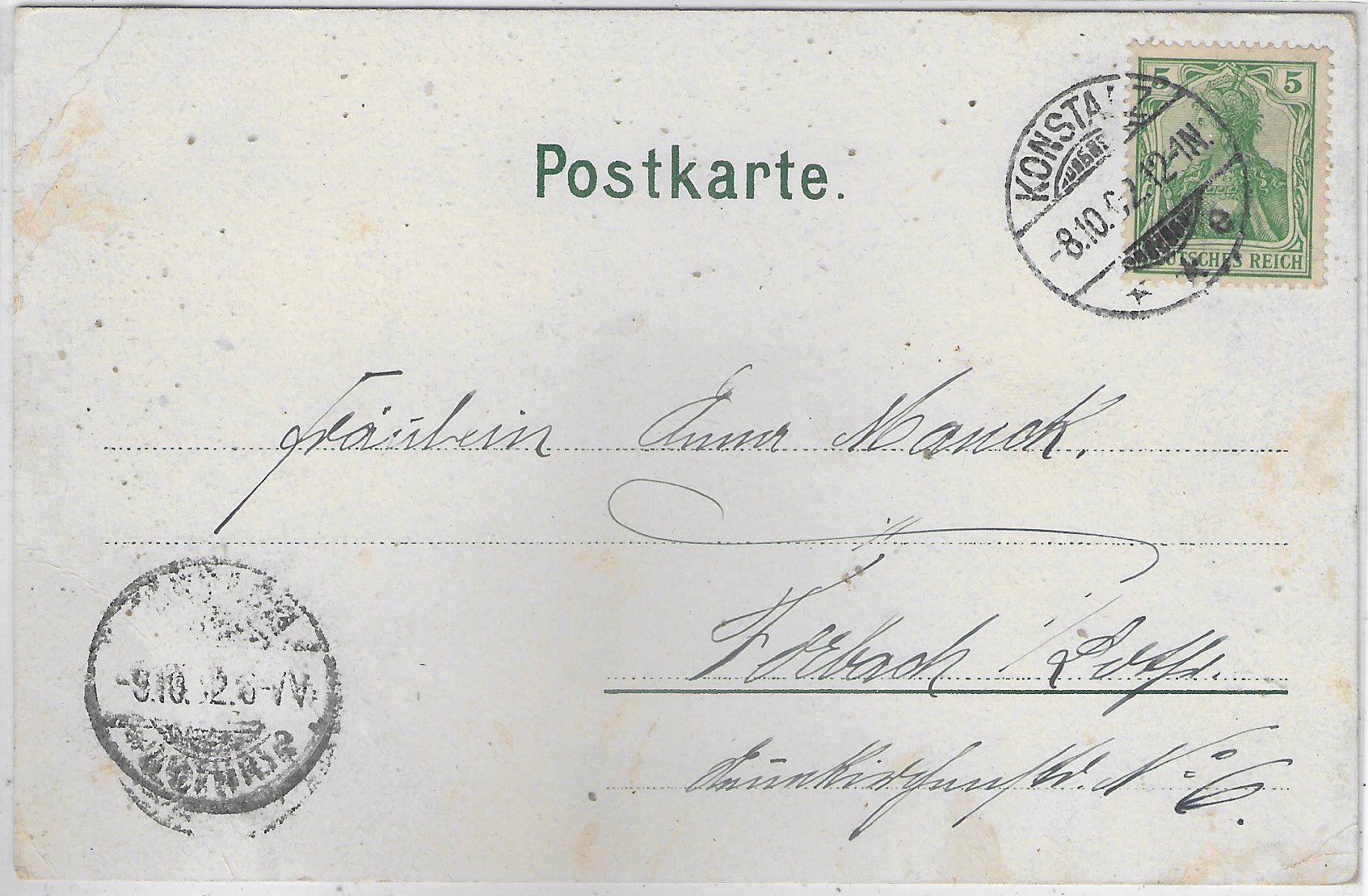 Cartes postales: Konstanz - Hafen – D'occasion à Ettingen par Kartenplanet 1