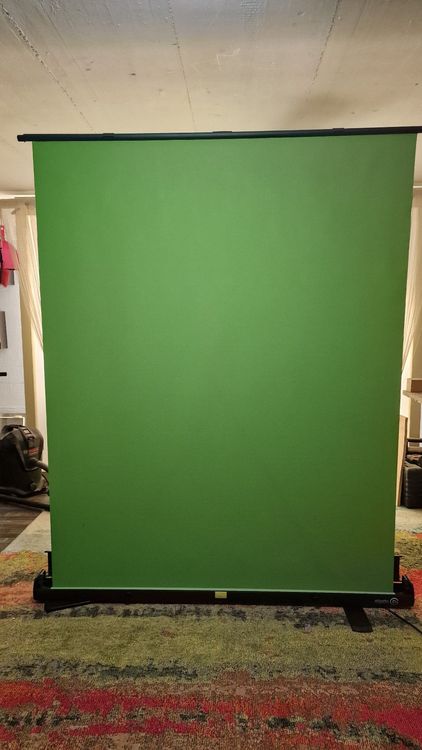 Freisteller Hintergrund Somikon Greenscreen Tuch 300x400 Cm - 100% Baumwolle, Für Foto & Video, Hollywood-Feeling Green Wall