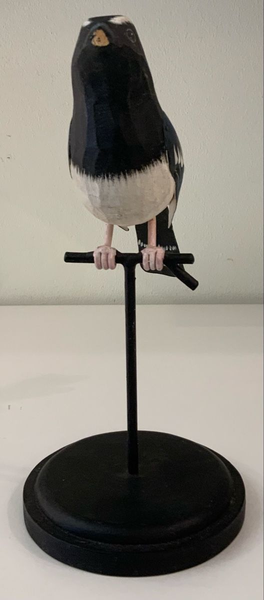 Statuette: Oiseau en bois (sans bec) – Difettoso da rolle venduto da Tontonjulot 1