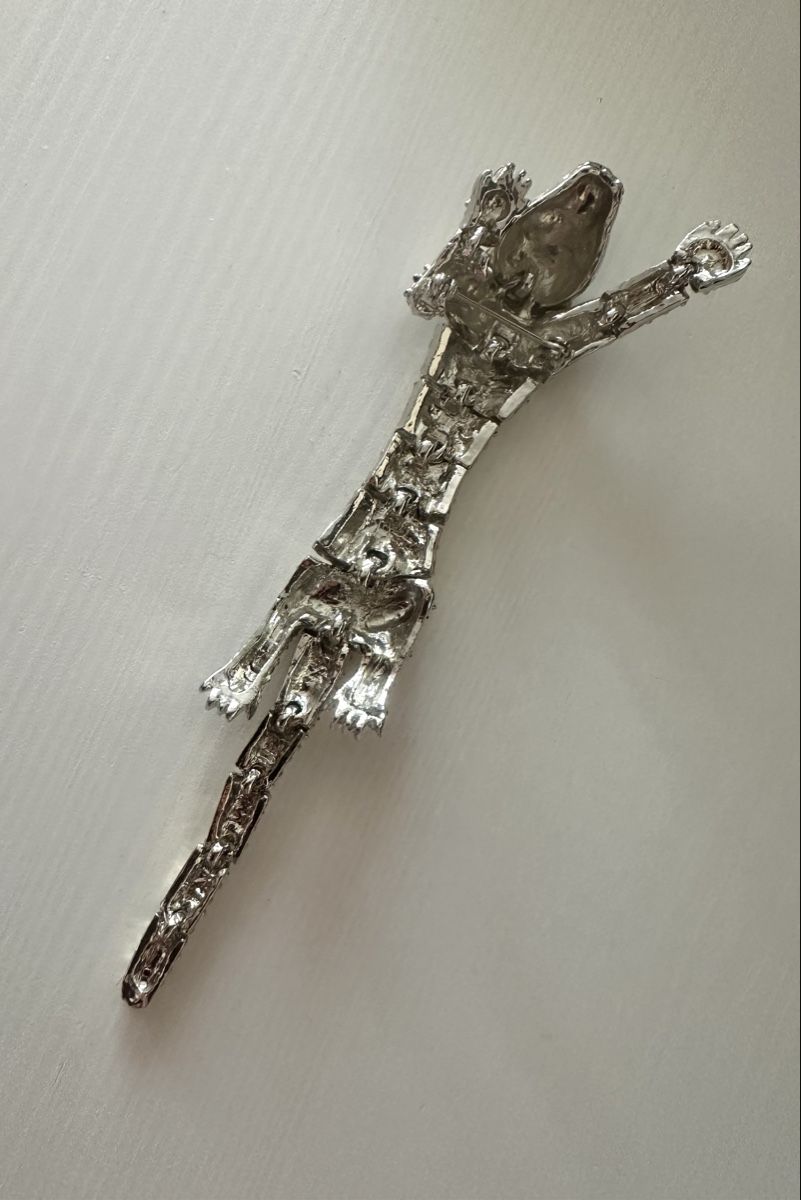 Spille & Fermagli: Vintage Schulterbrosche Strass Puma – Usato da Affoltern am Albis venduto da Sveta75 1