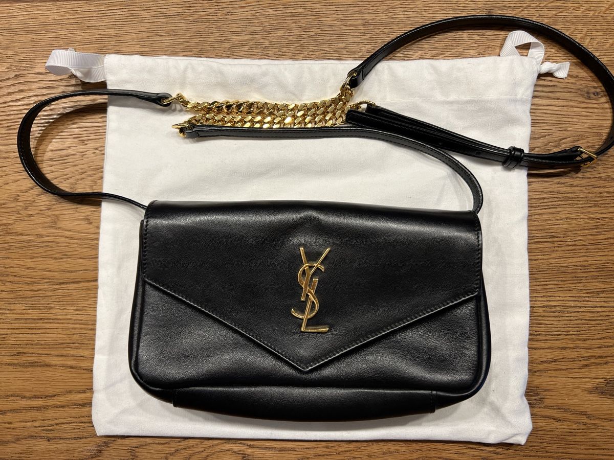 Saint Laurent Taschen für Damen: Saint Laurent Tasche, Schwarz, Gold Kette – Gebraucht aus Arbon von michelle.sommer48