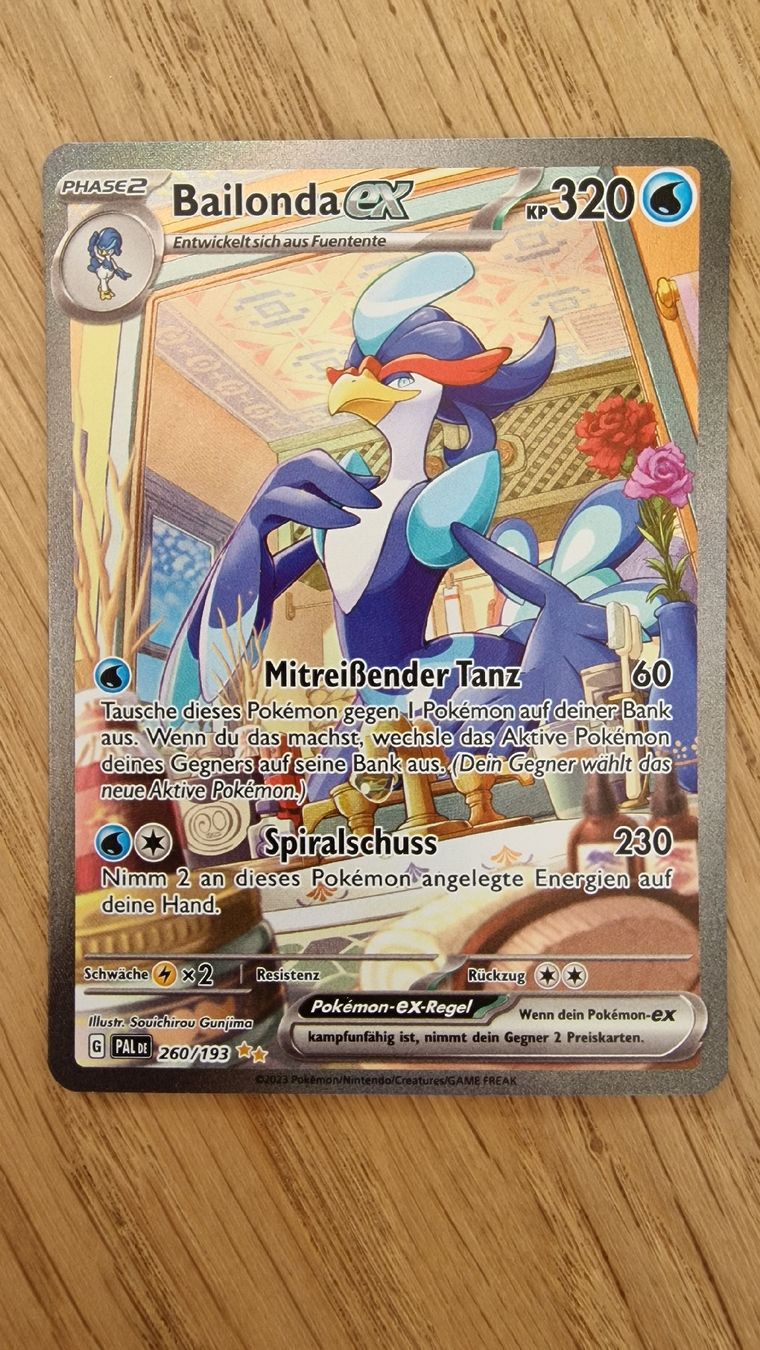 Pokémon Carte collezionabili: Carte Pokémon Bailonda EX Rare – Nuovo e nell'imballaggio originale da Bassins venduto da Rooikat7