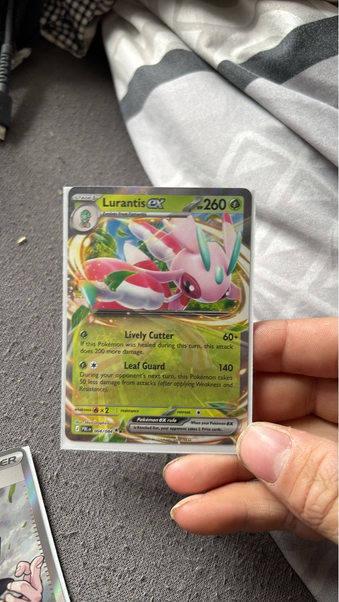 Pokémon Sammelbilder & Trading cards: Lurantis EX Pokémon Karte gut erhalten – Neu (gemäss Beschreibung) aus Gächlingen von bil_9j8h