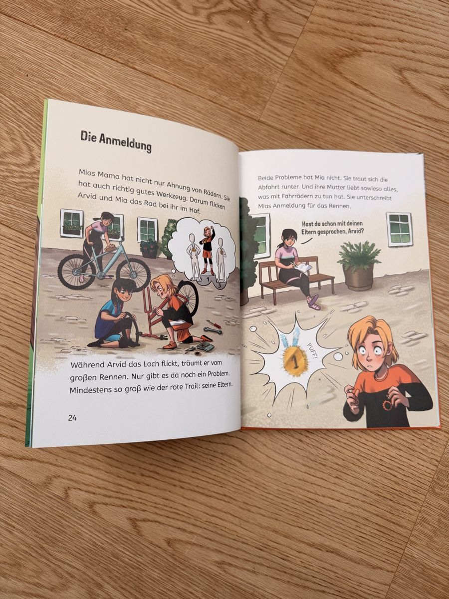 Libri: Aufregung im Bike-Park, Leslöwen 3.Kl – Usato da Lachen SZ venduto da Claudia8281 1