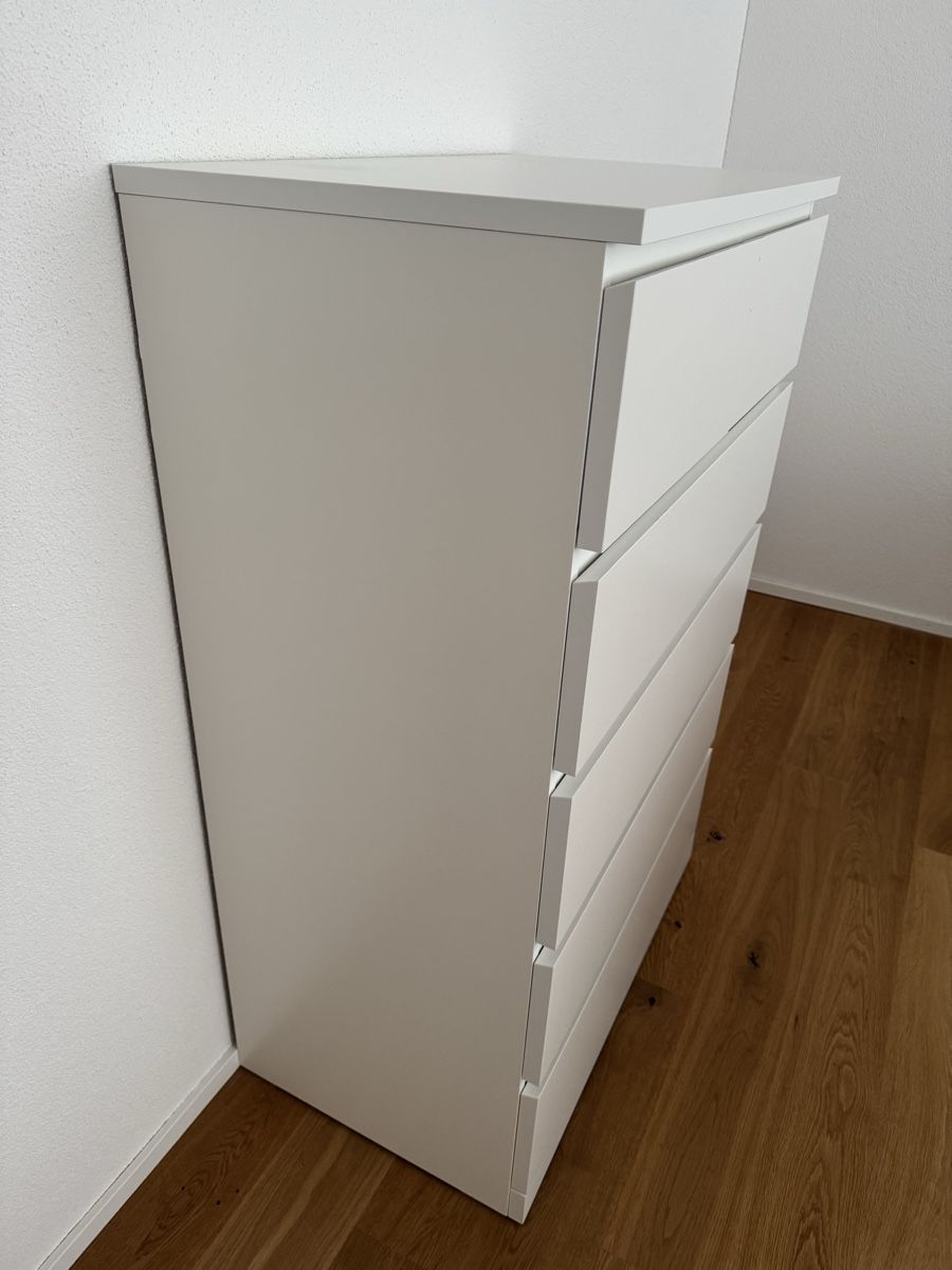Ikea Cassettiere: Malm Kommode mit 6 Schubladen weiss – Nuovo (secondo la descrizione) da Oberbüren venduto da dijbdn 2