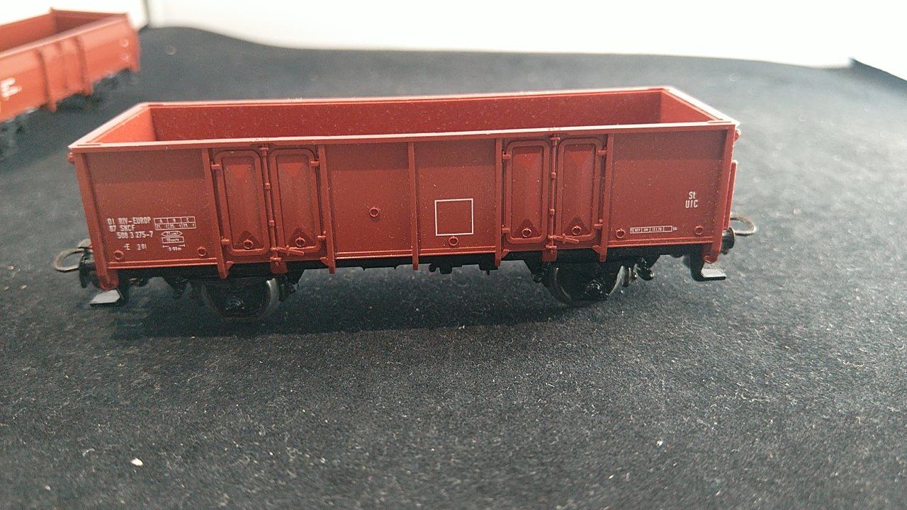 Märklin Modellini di ferrovie: Offene Güterwagen 9 Stück – Usato da Uster venduto da Regenwurm61 2