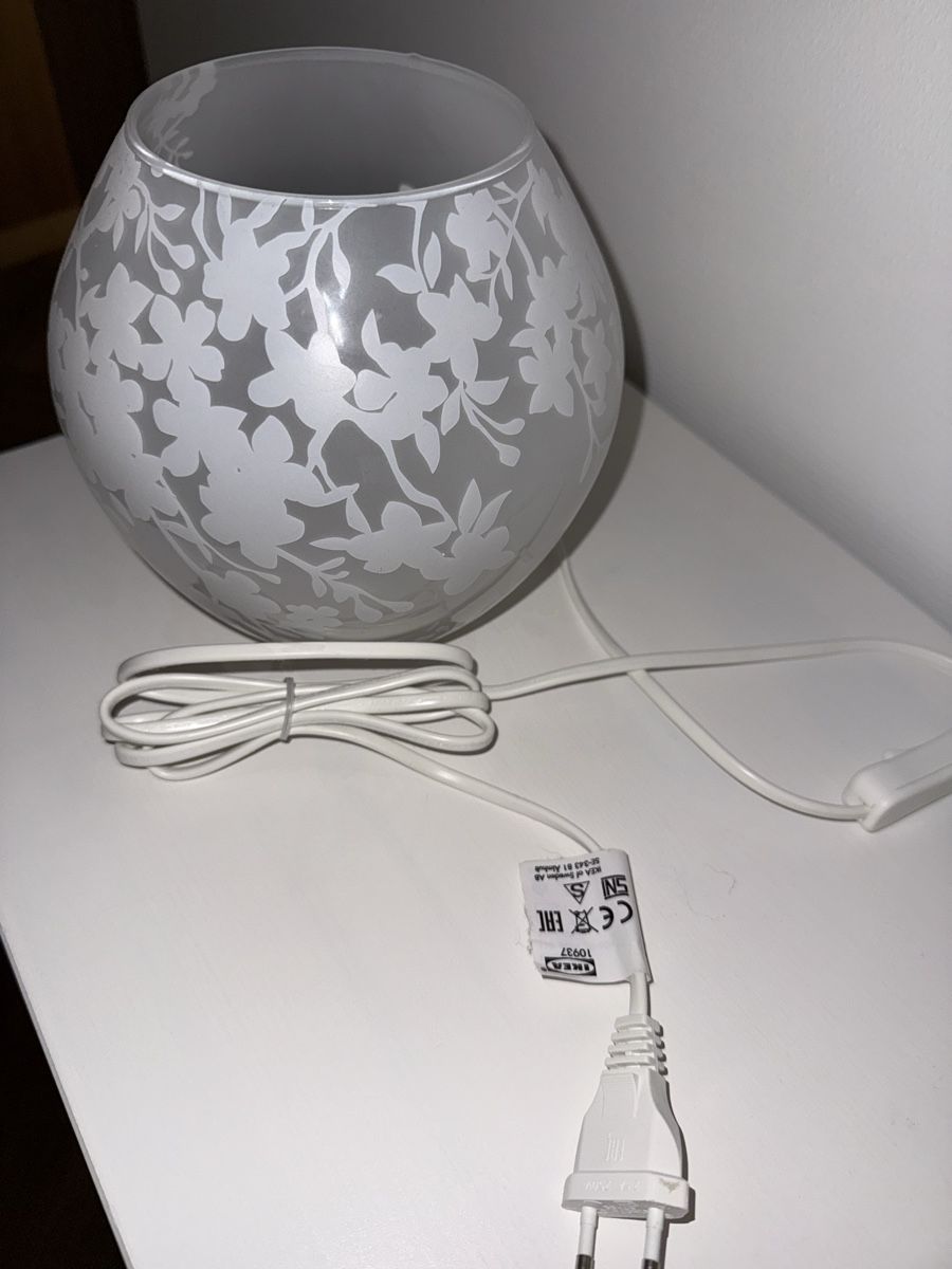 Lampade: Table lamp white floral – Nuovo (secondo la descrizione) da Zürich venduto da age_56pr 1